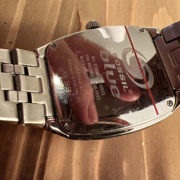 Fossil Blue Am-3959 New Battery - Picture 5 of 9